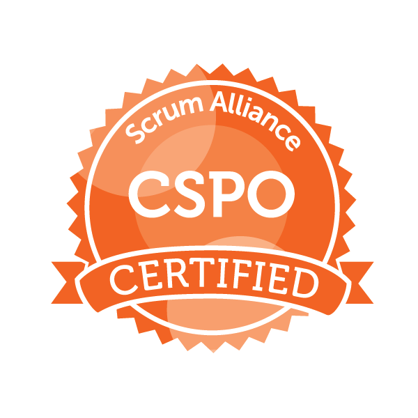 Logo Certified Scrum Product Owner by Scrum Alliance